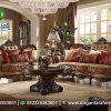 Sofa Set Kayu Jati Antik Ukir Jepara ST-21, Dirgantara Furniture