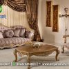 Jual Set Sofa Elegan Warna Natural Terbaik ST-42, Dirgantara Furniture