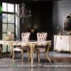 Meja Makan Stylist Bergaya Eropa MM-28, Dirgantara Furniture