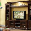Jual Rak TV Minimalis Kayu Jati Murah BTV-12, Dirgantara Furniture