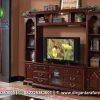 Jual Rak TV Klasik Minimalis Kayu Jati