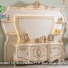 Bergamo TV White Gold Luxury Cantik BTV-93, Dirgantara Furniture