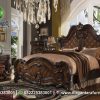 Natural Clasick Luxury Bedroom Estetis Walinut KS-89, Dirgantara Furniture