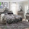 Brigette Set Kamar Tidur Tradisional Abu-abu Perak Silver KS-53, Dirgantara Furniture