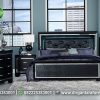 Set Tempat Tidur Minimalis Modern Hitam KS-63, Dirgantara Furniture
