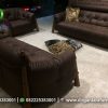 Sofa Bed Fabian Coklat Busa Dakron Empuk ST-51